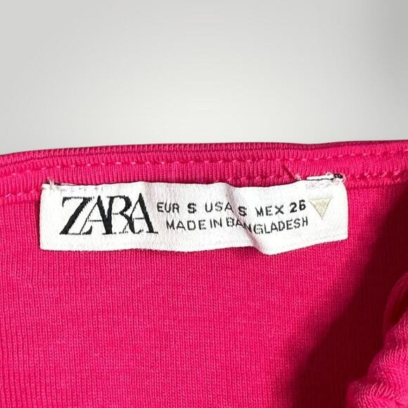 Zara Pink Cut Out Dress sz XS - Picture 4 of 5